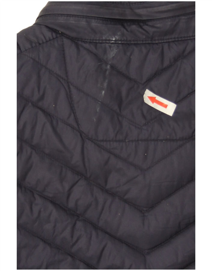 Ciesse Piumini Herre Polstret Gilet Størrelse 50 Medium Navy Blue Nylon
