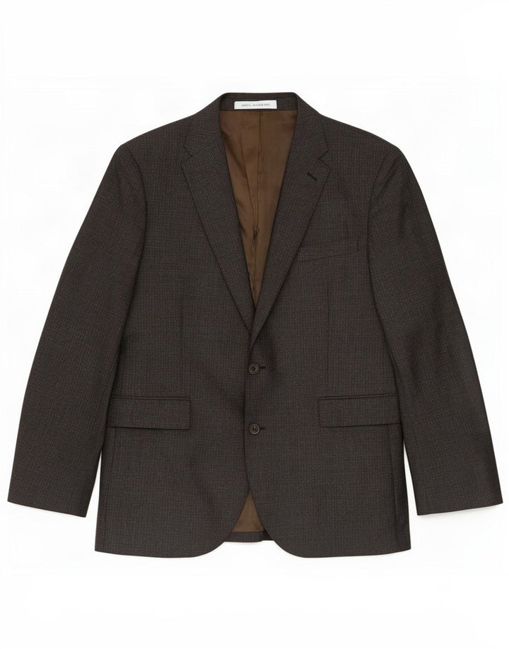 John Lewis Herre 2-knaps blazerjakke UK 44 2XL Grå Uld
