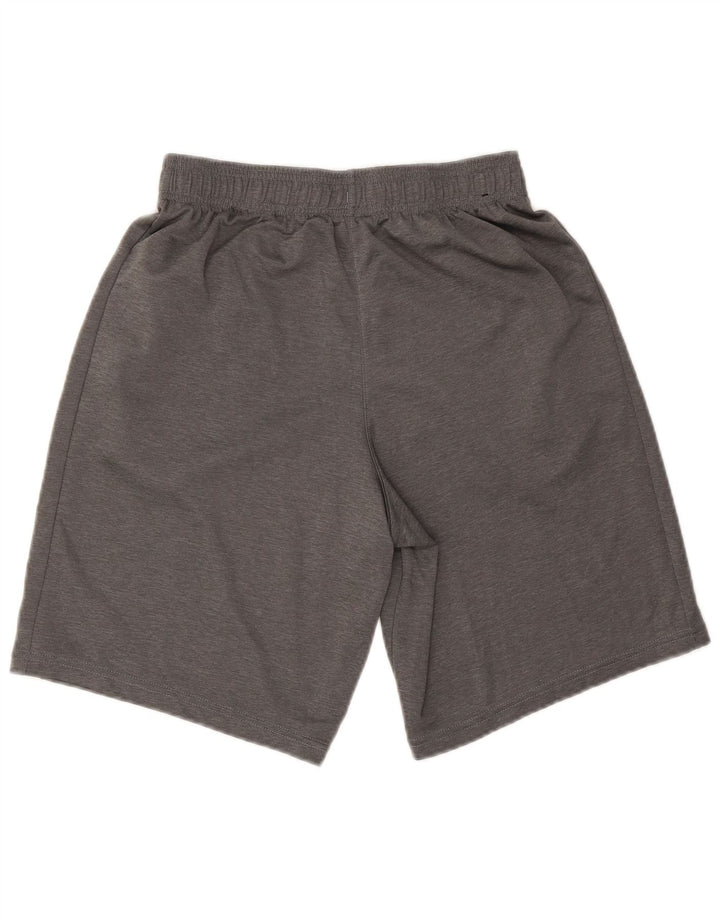 New Balance Sportsshorts til mænd, små grå flækkede polyester