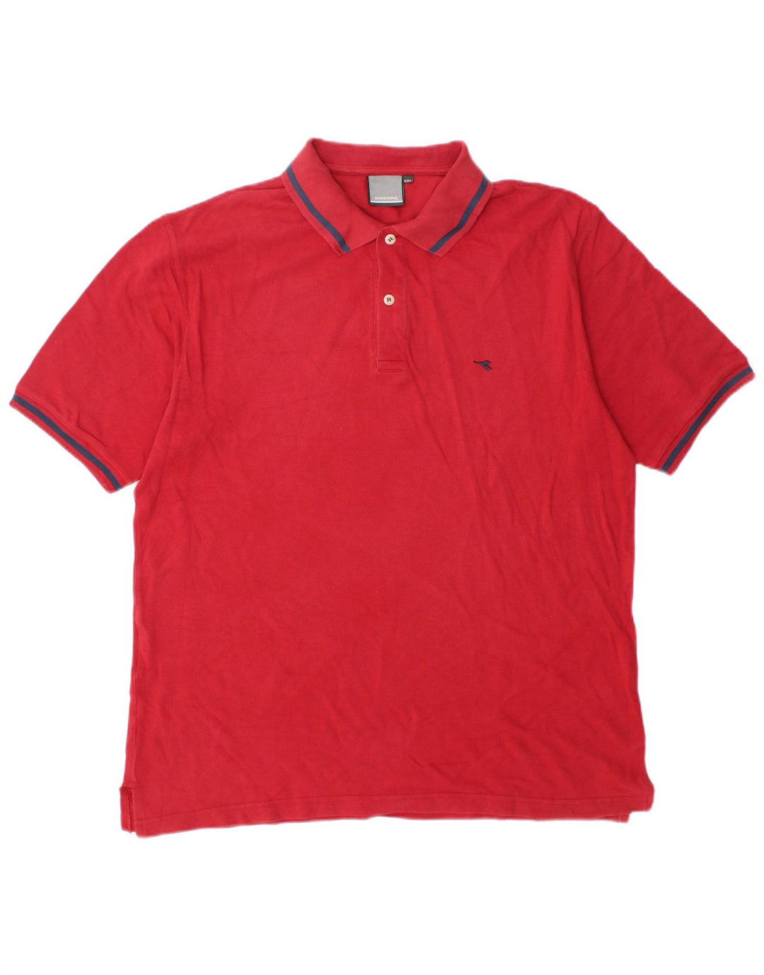 Diadora herre poloskjorte 2XL rød bomuld