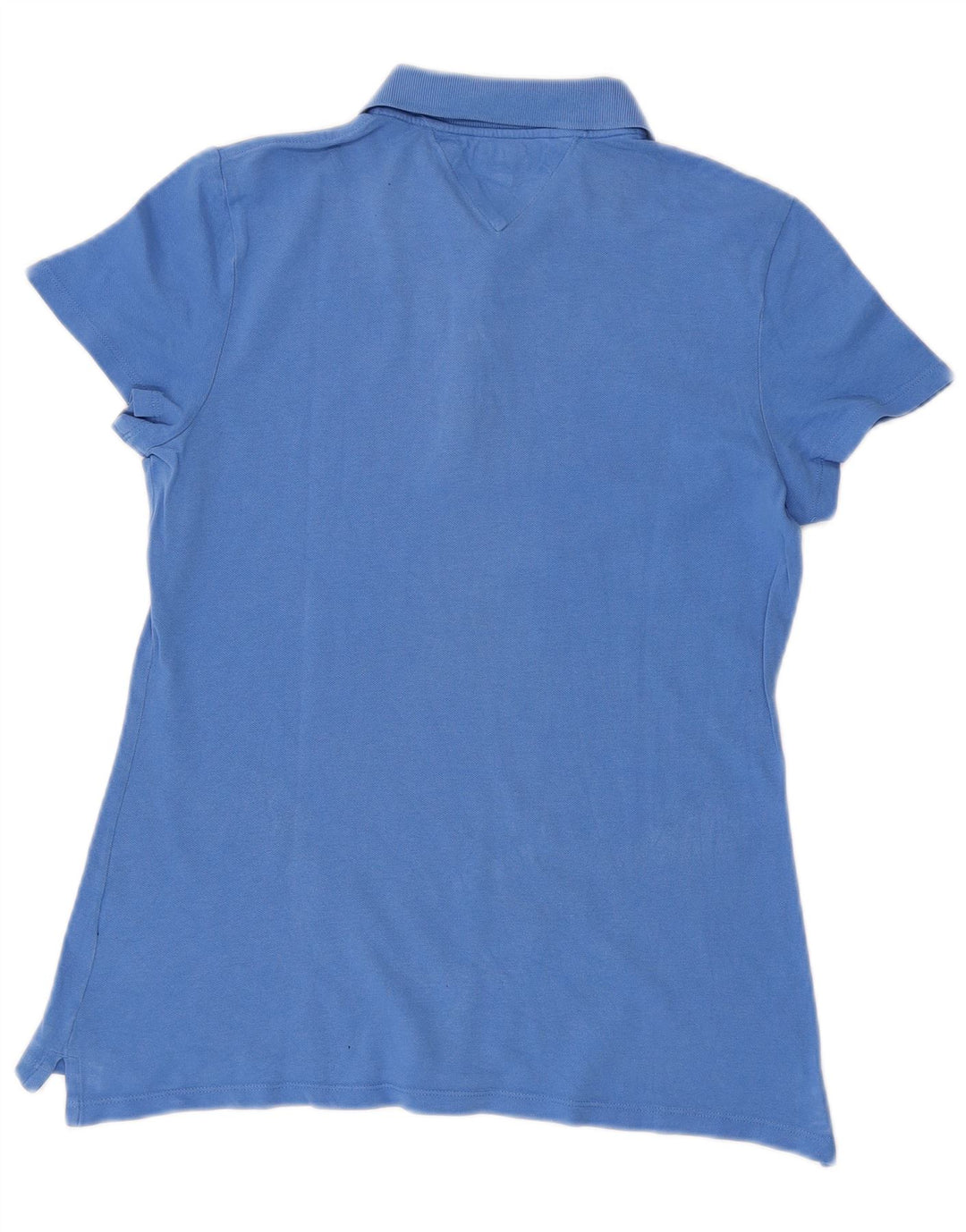 TOMMY HILFIGER Dame poloshirt med klassisk pasform UK 12 Medium Blue