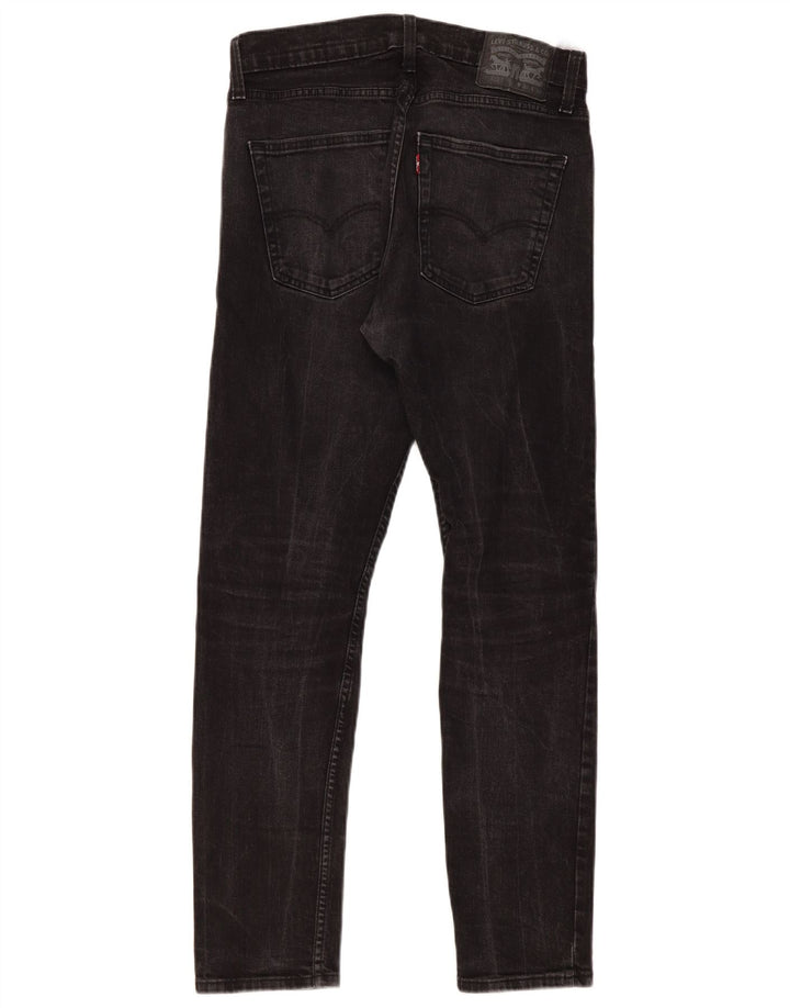 Levi's Herre 512 Slim Tapered Jeans W32 L32 Sort Bomuld