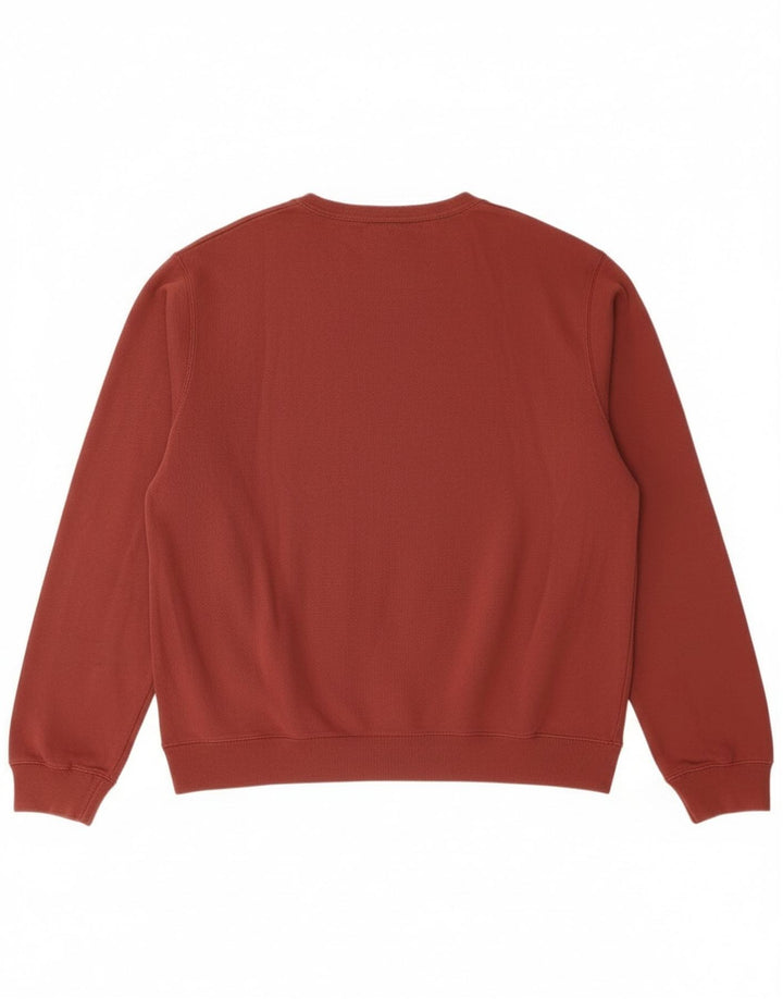 Levi's Grafisk sweatshirt til mænd, stor rødbrun bomuld