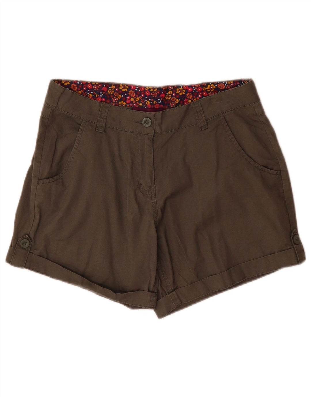 MOUNTAIN WAREHOUSE Dame Chino Shorts UK 10 Small W30 Khaki