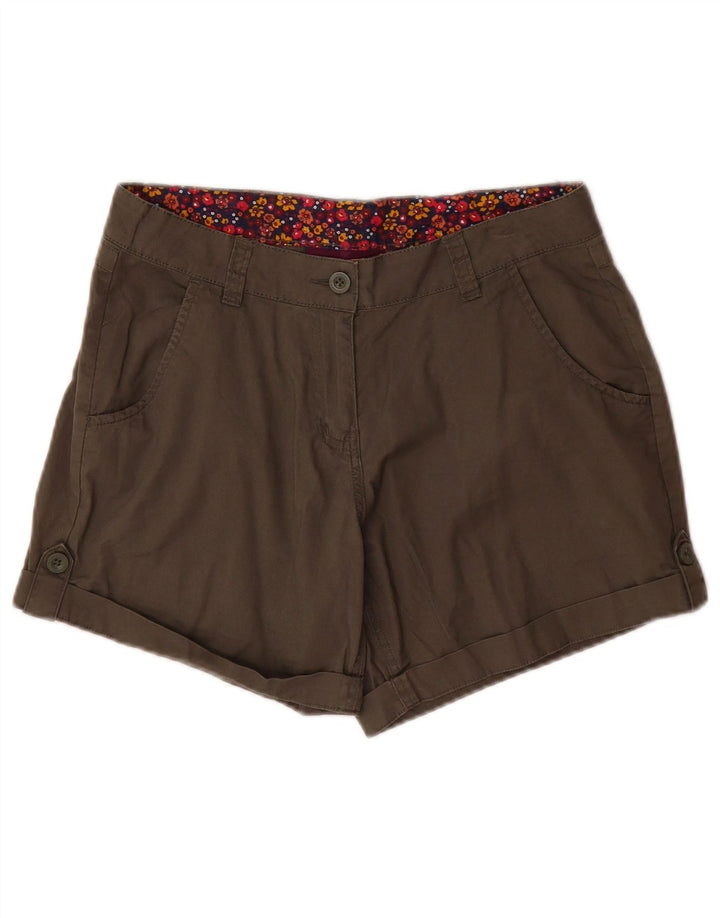 MOUNTAIN WAREHOUSE Dame Chino Shorts UK 10 Small W30 Khaki