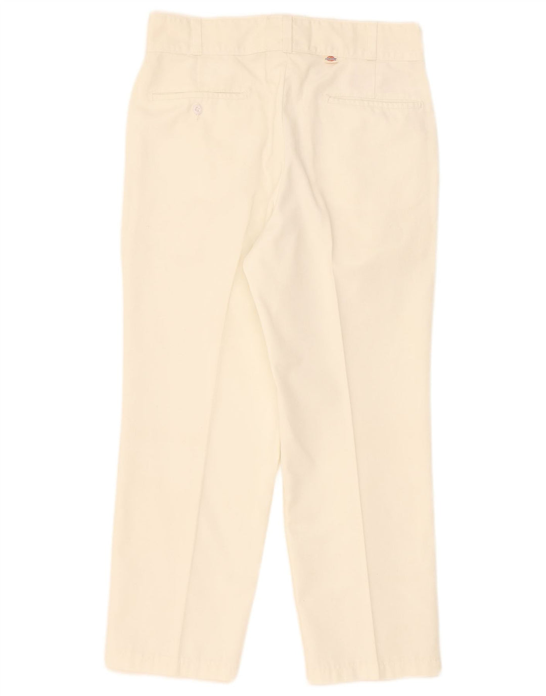 Dickies Lige Chinobukser til kvinder W34 L26 Hvid polyester