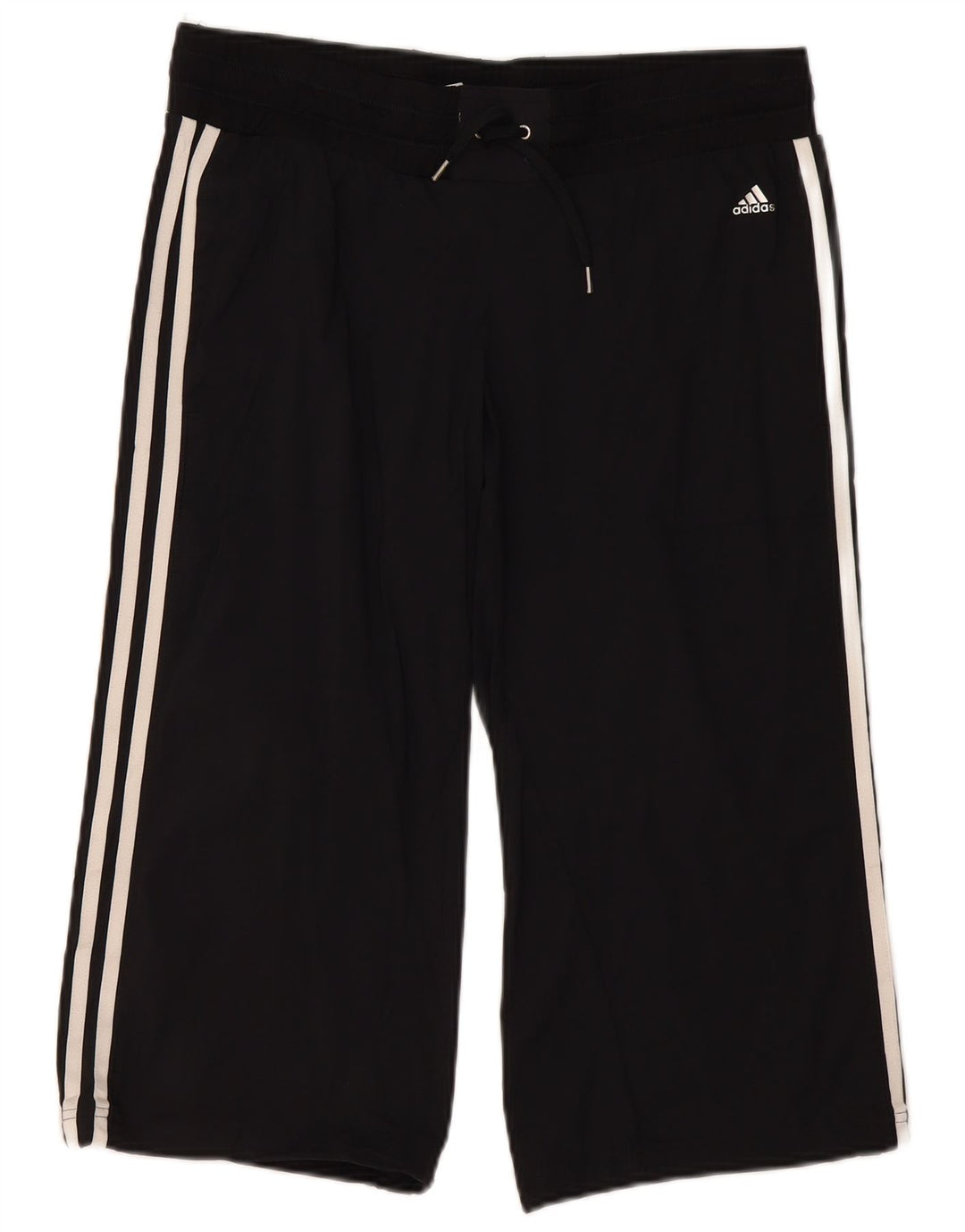 ADIDAS Dame Climacool Capri træningsdragt Bukser UK 12 Medium Sort