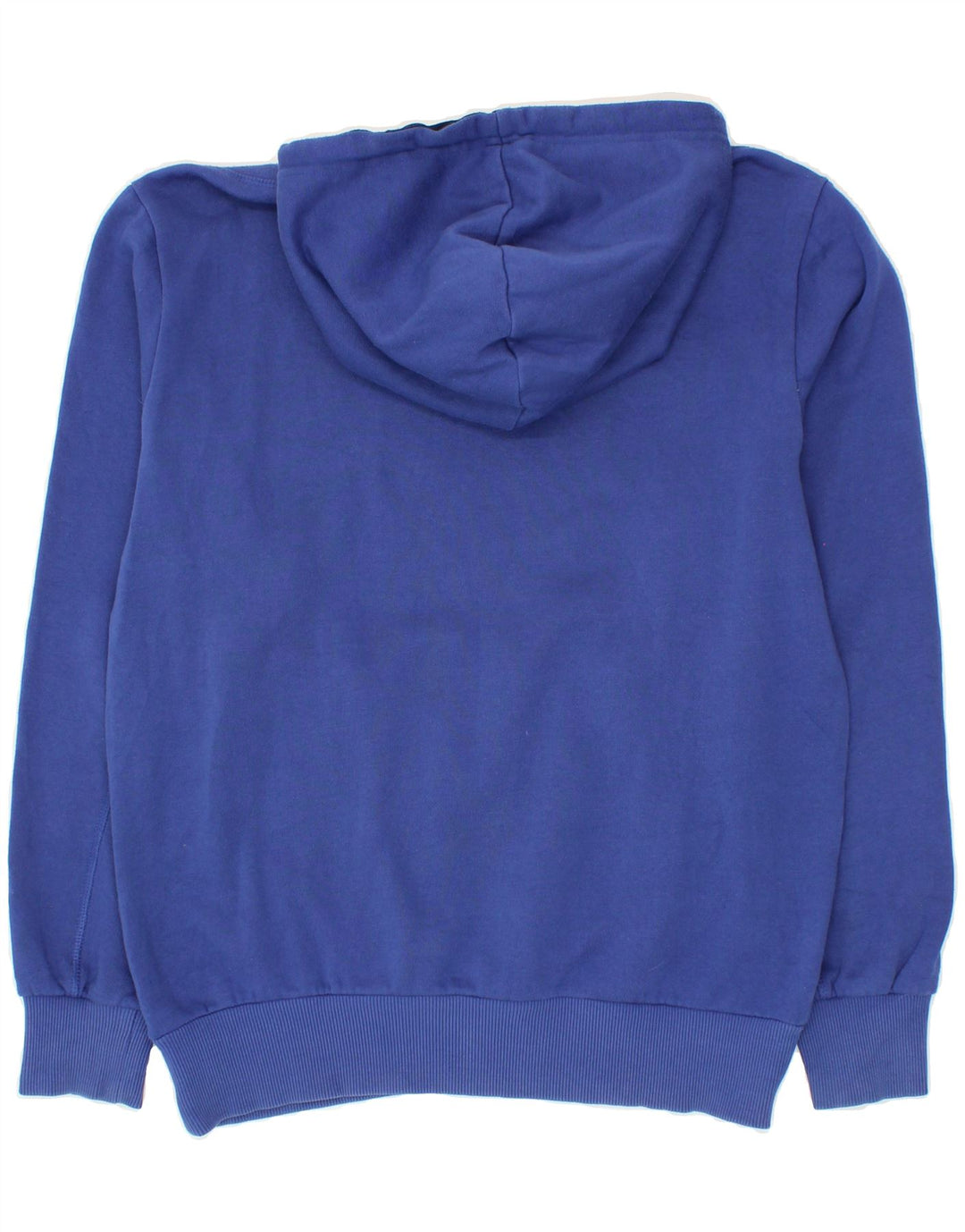 LOTTO Mens Graphic Hoodie Jumper Medium Blue Vintage Lotto and Second-Hand Lotto from Messina Hembry 