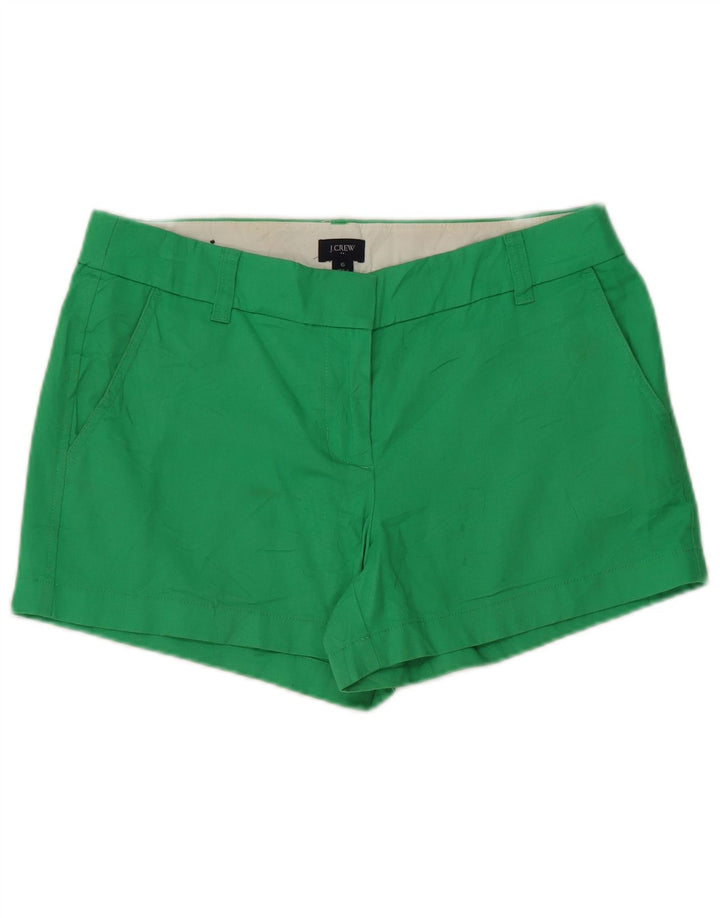 J. CREW Chino Shorts til kvinder US 6 Medium W32 Grøn bomuld