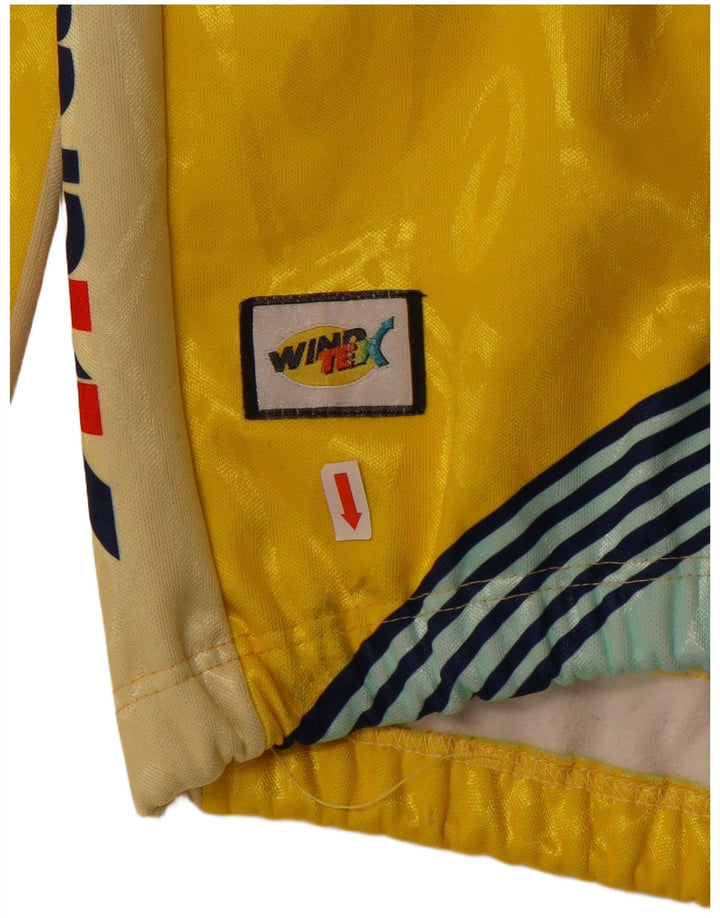 Asics Herre grafisk træningsdragt Topjakke Stor Gul Colourblock Polyester