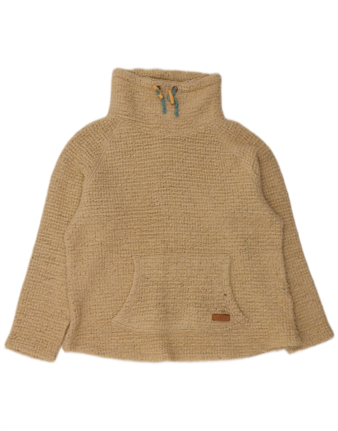 Weird Fish Dame Sweatshirt Jumper UK 18 XL Beige Akryl