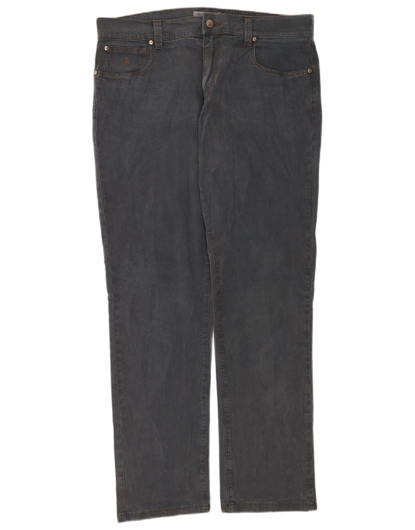 Brooksfield Straight Jeans til mænd IT 52 XL W38 L32 Grå Bomuld