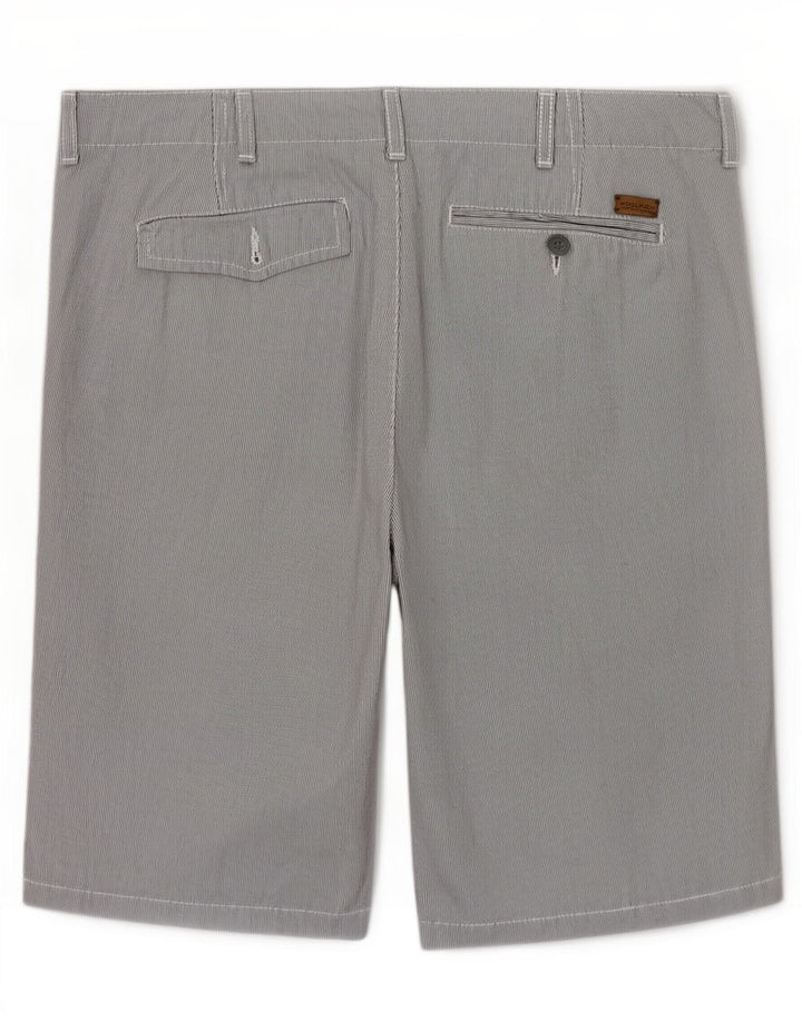 Woolrich Herre Chino Shorts Large W34 Grå nålestribe