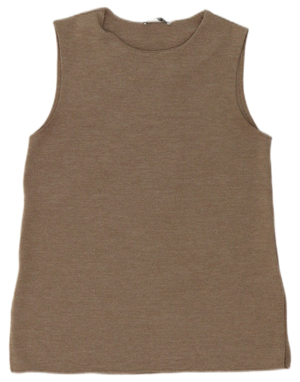 Zara Damevest Top UK 10 Small Beige