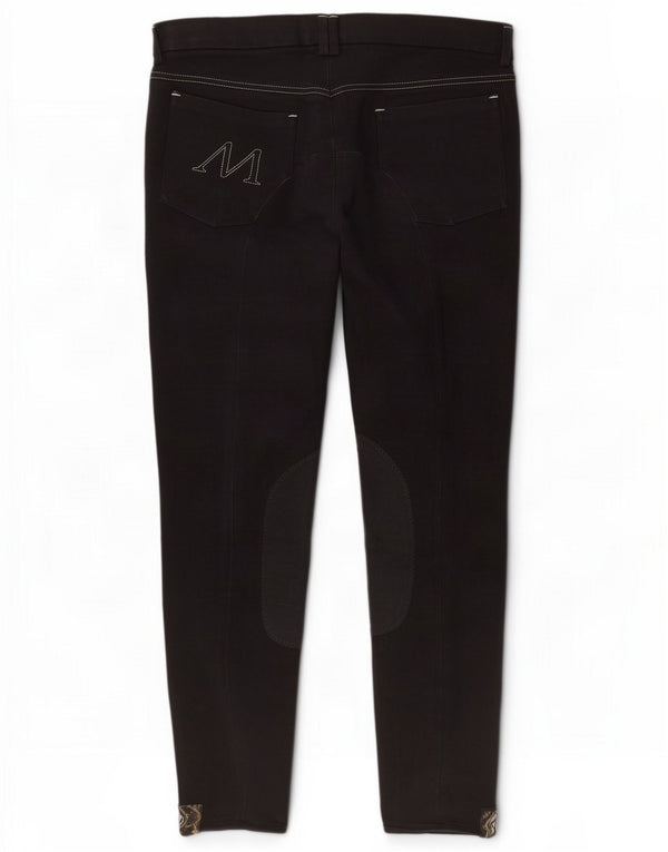 Musto Dame Skinny Cropped Trousers UK 16 Large W32 L26 Black Sports
