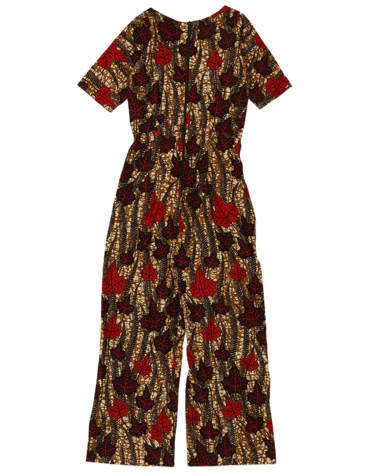 Vintage Dame Jumpsuit UK 12 Medium Multicolored Floral