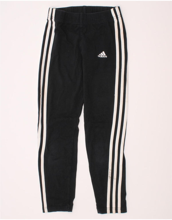 Adidas pigeleggings 11-12 år sort bomuld