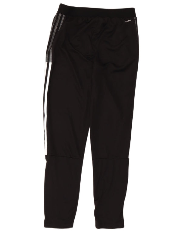 Adidas Boys Aeroready Tracksuit Bukser 15-16 år Sort Polyester