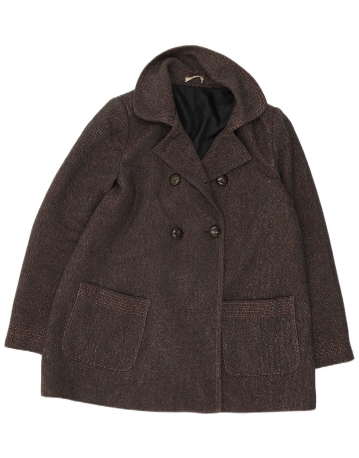 Vintage Dame Ærtefrakke UK 18 XL Brun