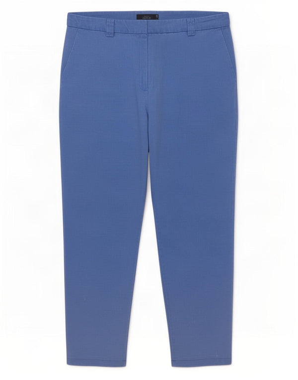 Marks & Spencer Dame Slim Fit Capri Bukser UK 14 Large W34 L26 Blå