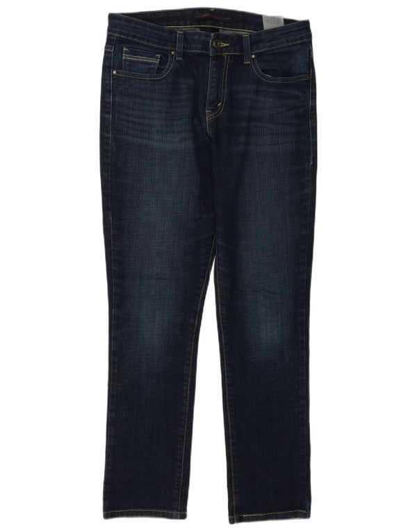 Levi's Dame Slim Jeans US 8 Medium W30 L29 Marineblå Bomuld