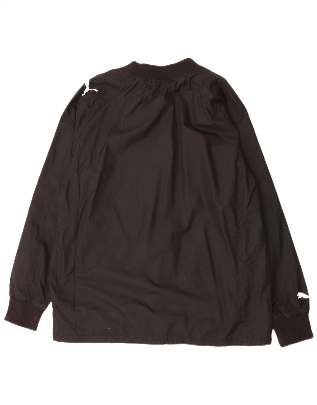 PUMA Herre grafisk top Langærmet medium sort polyester