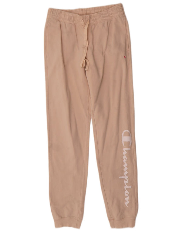 Champion Womens Grafisk træningsdragt Bukser Joggers UK 10 Small Pink