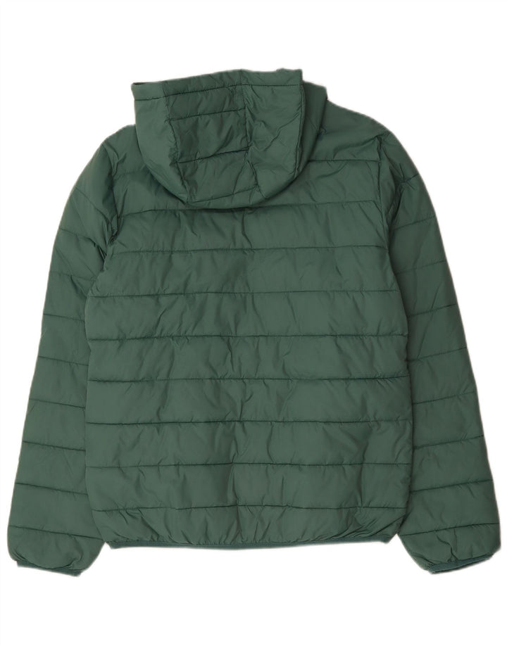 Lyle & Scott drenge hættepolstret jakke 15-16 år Grøn polyamid