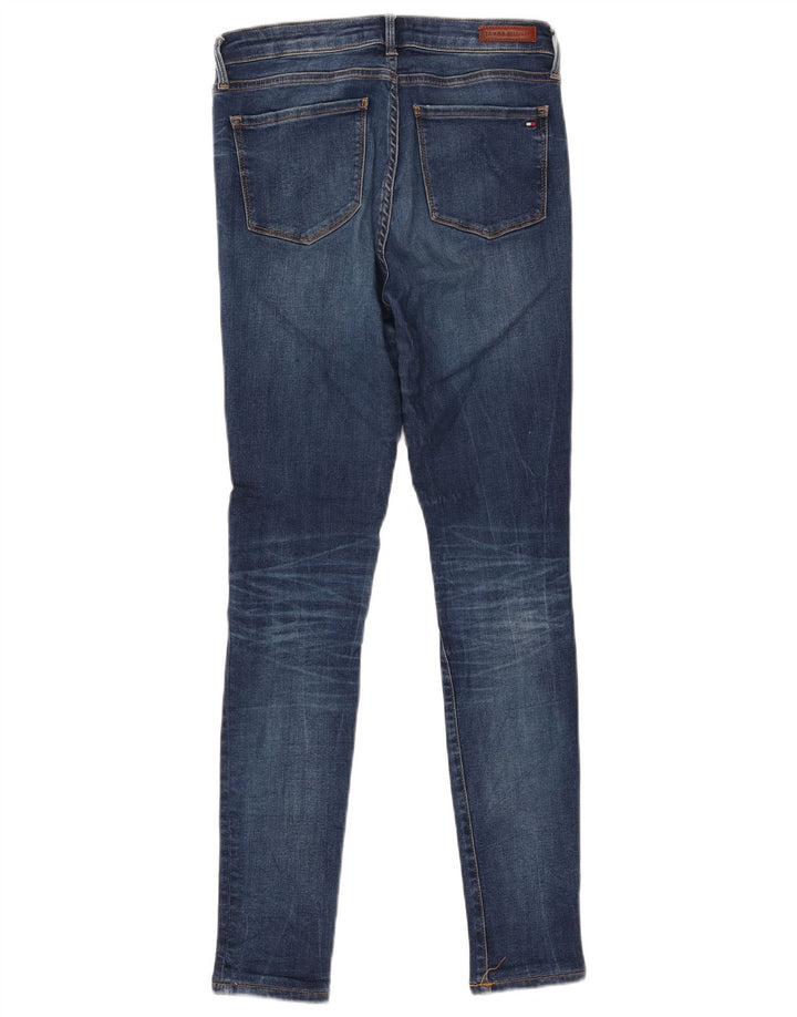 TOMMY HILFIGER Dame Como Jegging Skinny Jeans W27 L30 Blå Bomuld