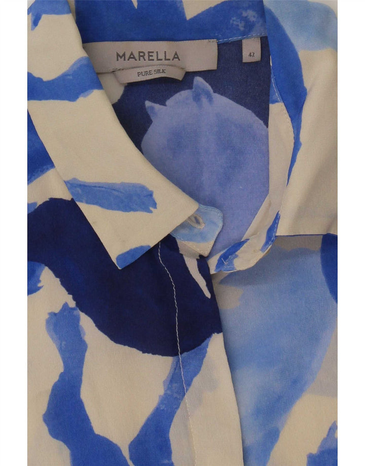 Marella skjortebluse til kvinder IT 42 Medium Flerfarvet dyreprint