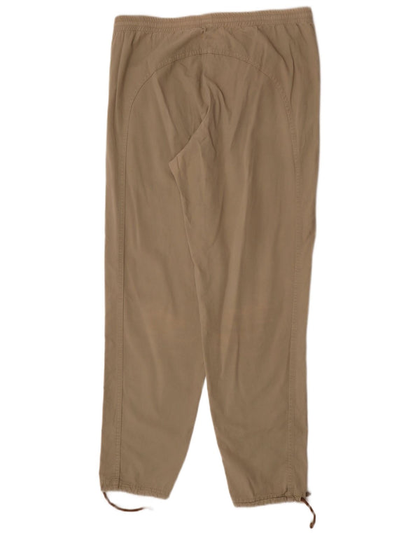 Tænk Pink Dame Lige Chino Bukser UK 12 Medium W30 L30 Beige
