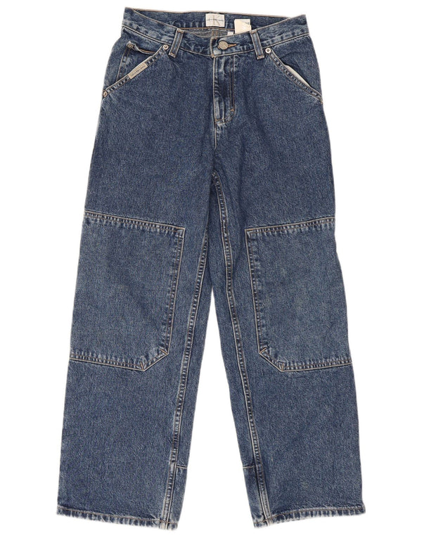 Calvin Klein Boys Loose Jeans 9-10 År W26 L25 Blå Bomuld
