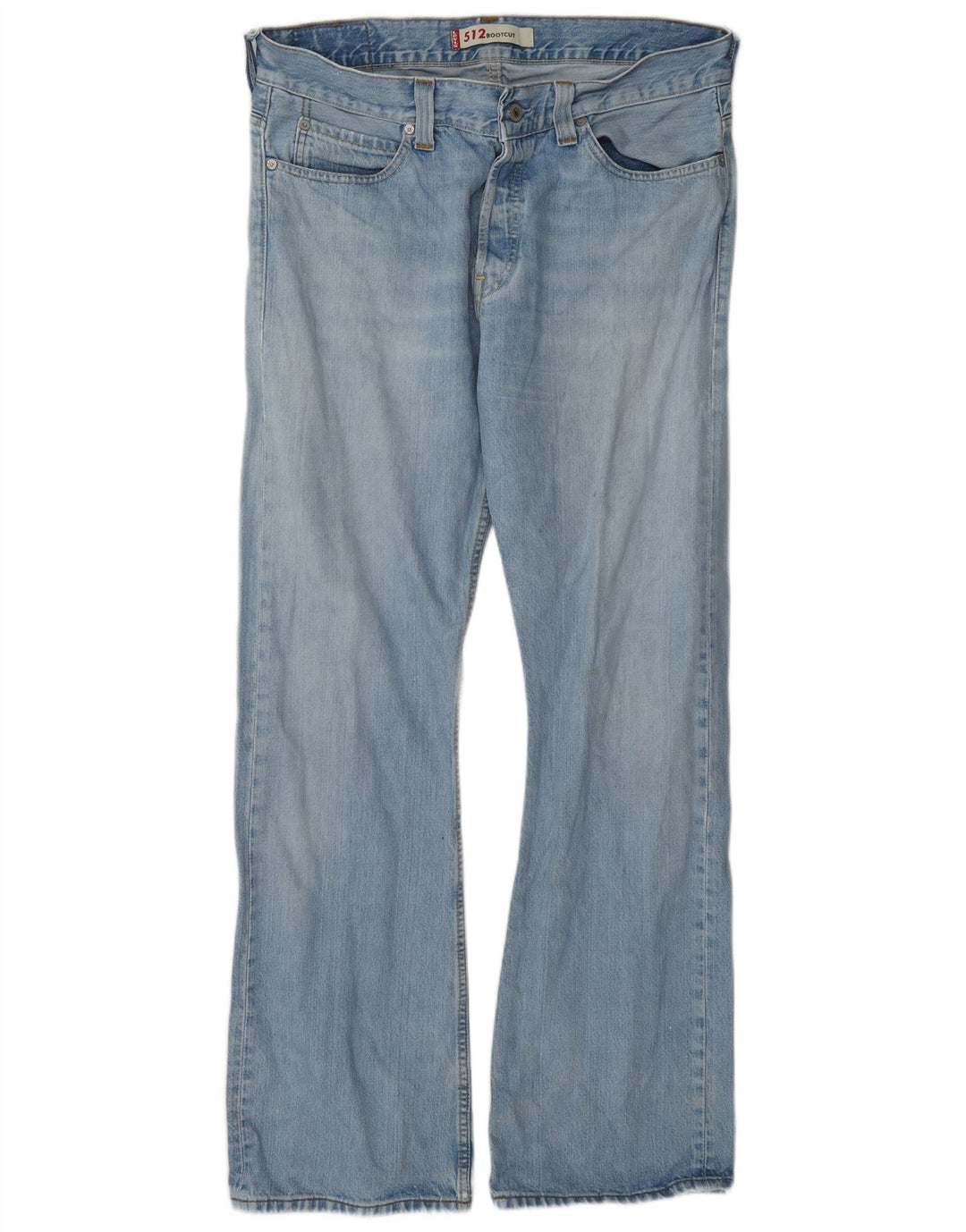 Levi's Herre 512 Bootcut Jeans W36 L33 Blå