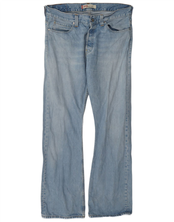 Levi's Herre 512 Bootcut Jeans W36 L33 Blå