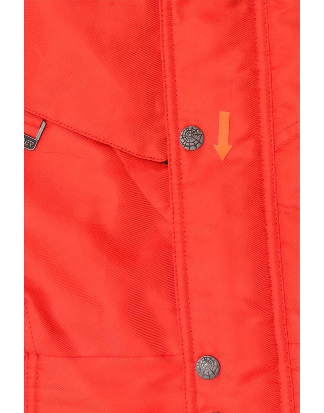 Spyder Boys Hætte Skijakke 11-12 År Rød Colourblock Polyester