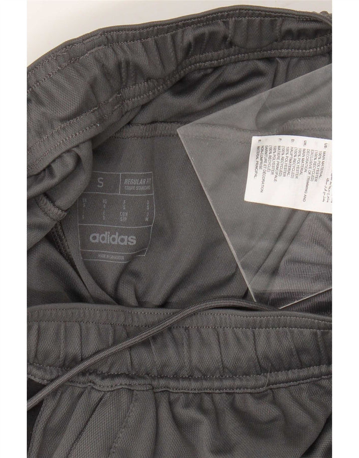 Adidas Herre Regular Fit Sportshorts Små Grå Polyester