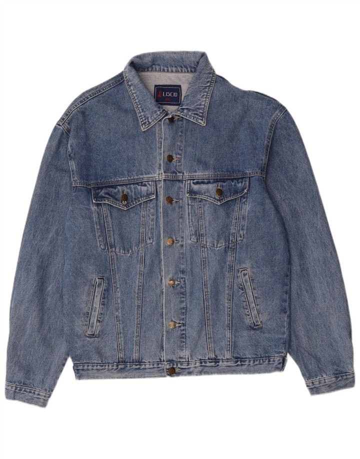 Vintage Herre denimjakke UK 44 2XL Blå Bomuld