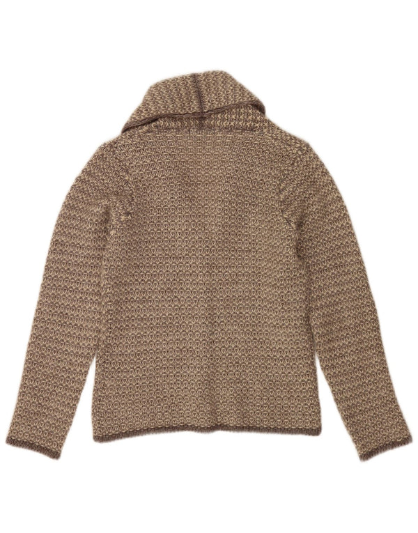 Breach Womens Cardigan Sweater UK 14 Medium Beige Akryl