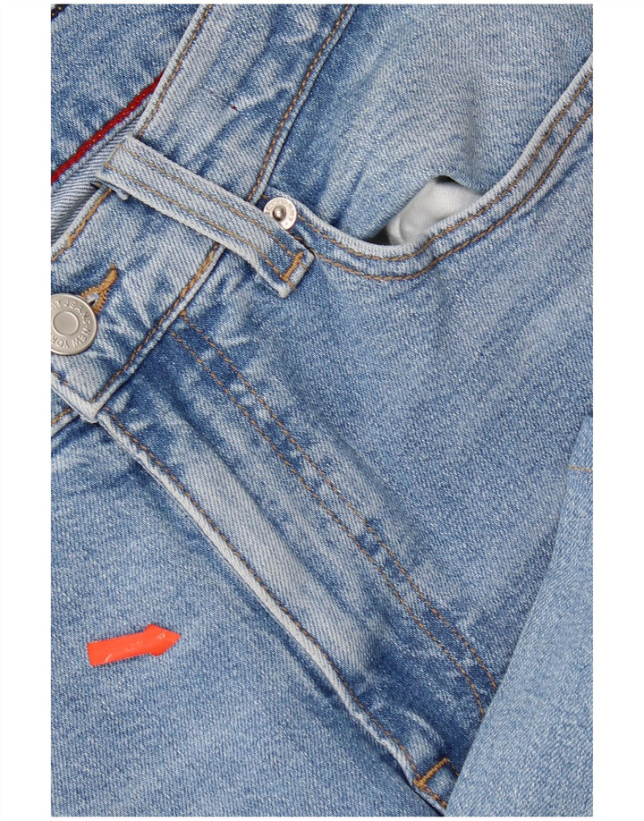 Tommy Hilfiger Kvinder Cropped Jeans W28 L23 Blå Bomuld