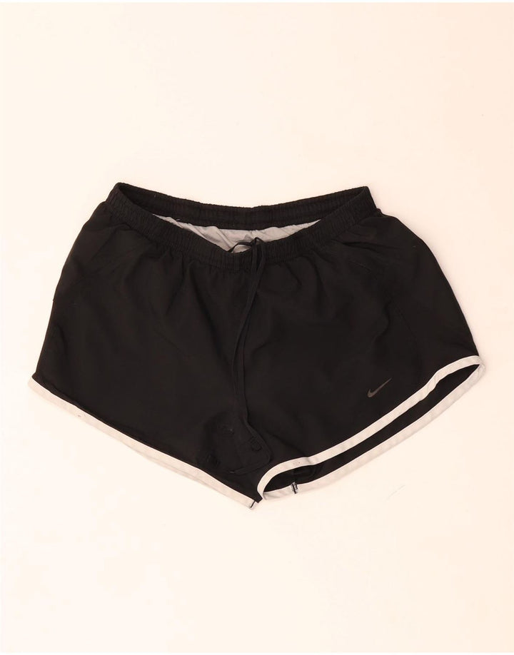 Nike sportsshorts til kvinder UK 8 Small Black Polyester