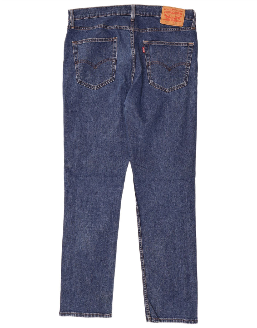 LEVI'S Herre 511 Slim Jeans W36 L32 Blå
