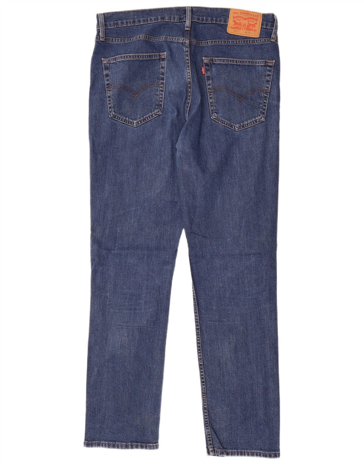 LEVI'S Herre 511 Slim Jeans W36 L32 Blå