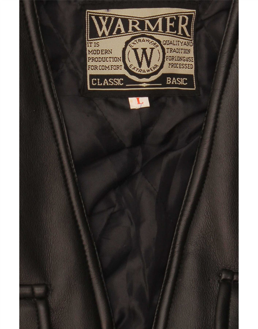 Vintage Herre Utility Gilet UK 40 Large Black