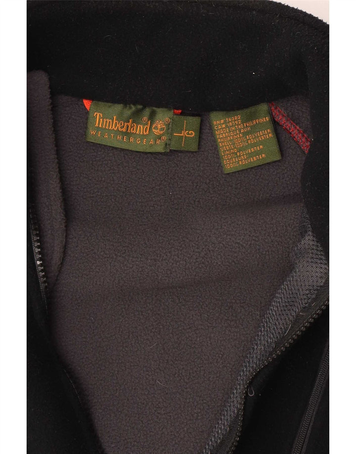 Timberland Herre Fleecejakke UK 40 Stor Sort Polyester