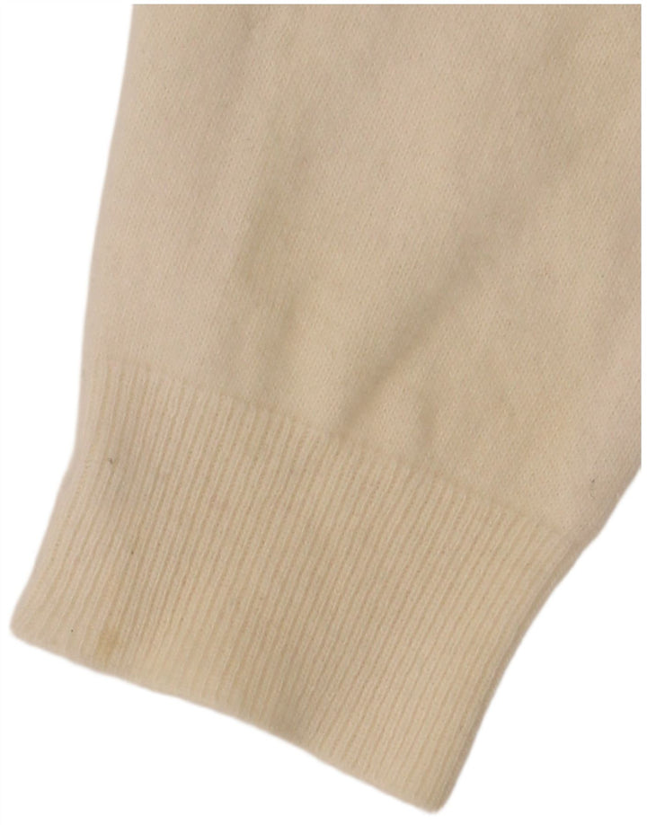 Valentino Dame Jumper Sweater UK 12 Medium Off White Classic