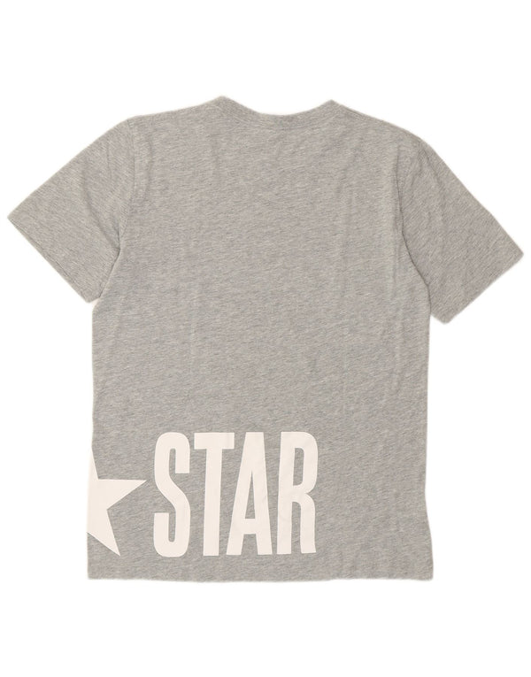 Converse Boys Grafisk T-Shirt Top 13-14 år XL Grå