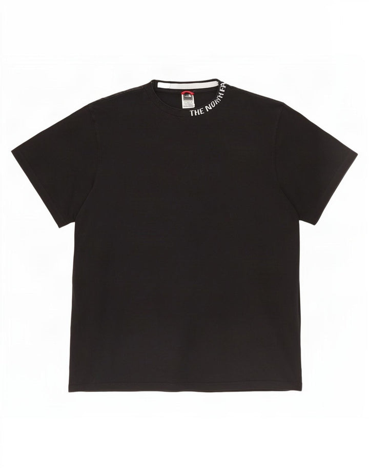 The North Face Kvinder Oversized Grafisk T-Shirt Top UK 16 Stor Sort