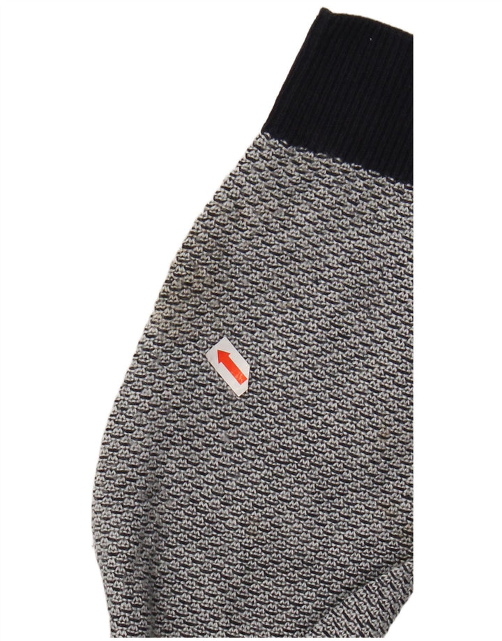 JACK & JONES Herre Crew Neck Jumper Sweater Stor Grå Akryl