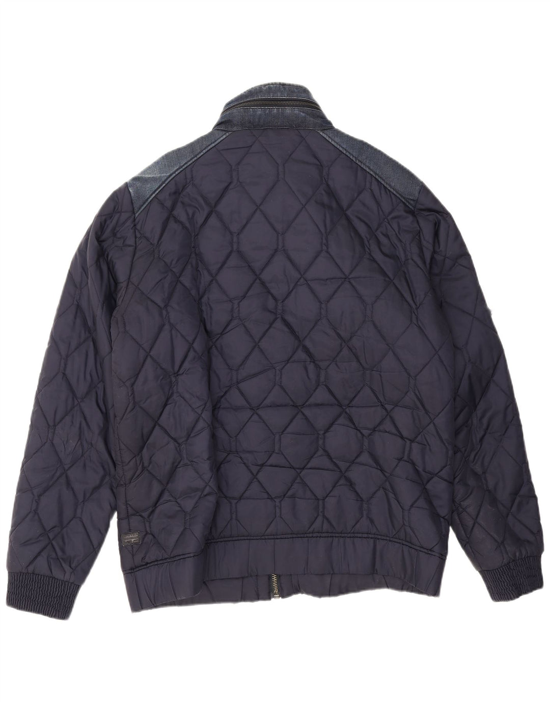 G-Star Herre quiltet jakke UK 42 XL Navy Blue Polyester