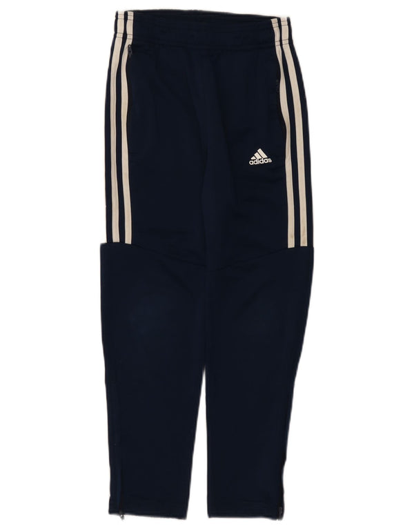 Adidas Træningsdragtsbukser til drenge 7-8 år Marineblå polyester